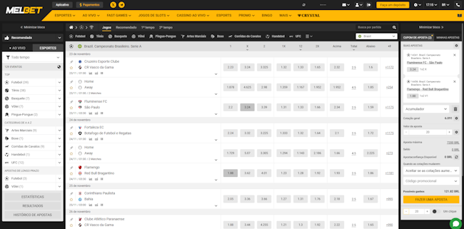 Show bets 21