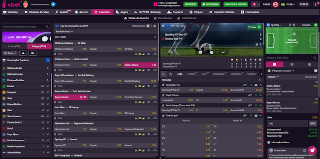 Jogos de aposta de futebol